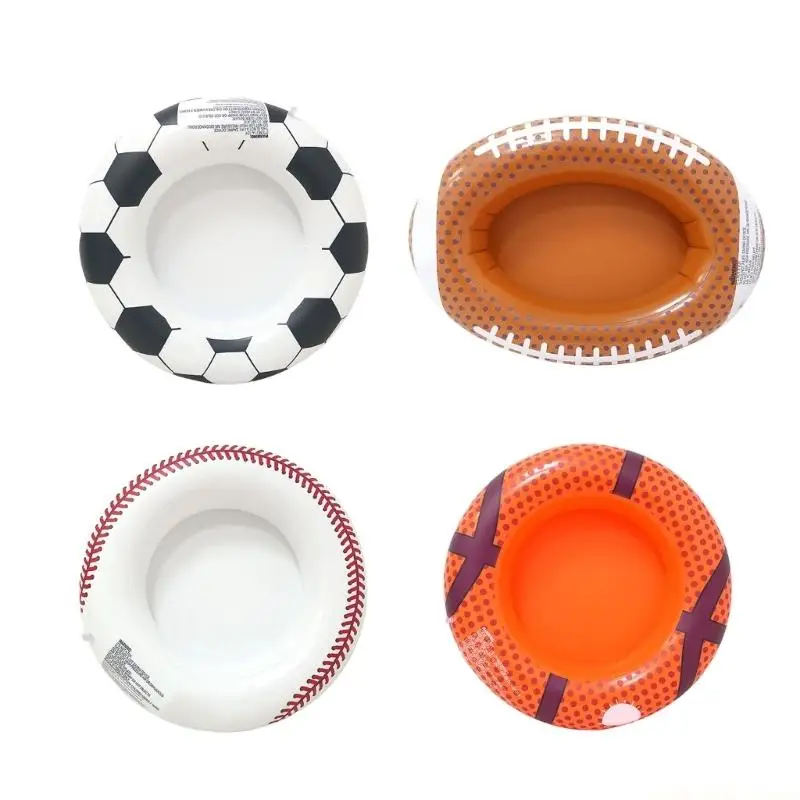 QX2E Floating Tray Servers Tray for Salad Drink Keep Your Drink Cool