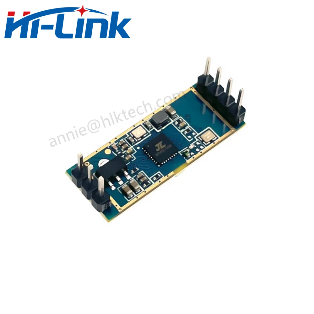 Hilink nuevo HLK-LD2412 24GHz Sensor de módulo de detección de presencia humana Radar de onda milimétrica detección gran angular 9m ± 75 °   Hogar Inteligente