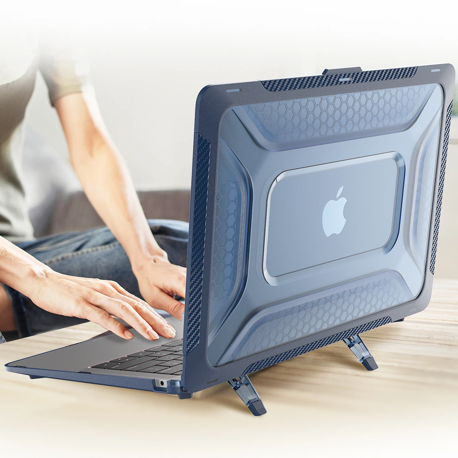 Imagem -02 - para Macbook Pro 13 Polegada A2338 m2 m1 Portátil Substituir Capa A2289 A2159 A1706 A1989 A1708 Mac Militar à Prova de Choque Cases Protetores