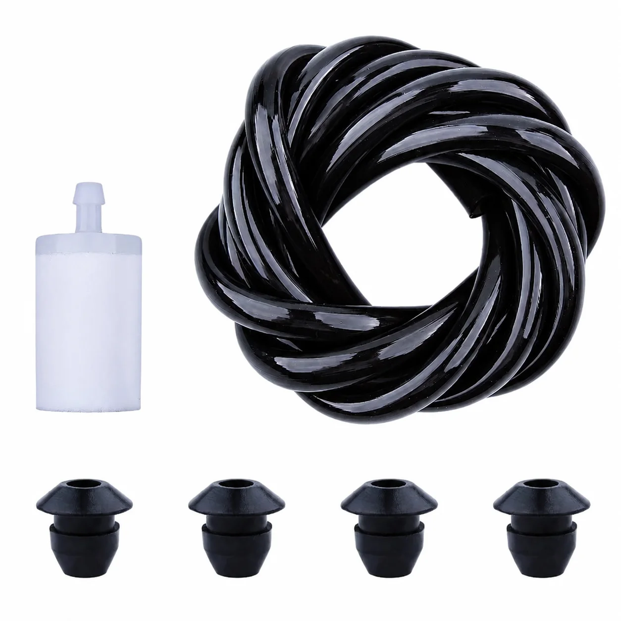 Fuel Filter Oil Pipe Line Hose Kit For Husqvarna 570 570EPA 570XP 575XP 455 460 Chainsaw Parts Accessories Replacement Fits Many