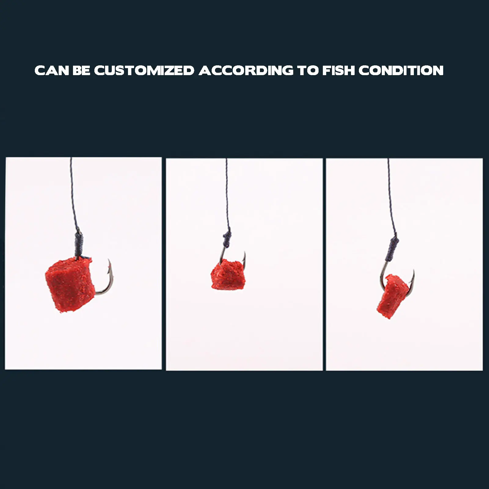 

Fishing Bait Fresh Dan No Rubber Band Hook Design for Carp Crucian Grass Fish