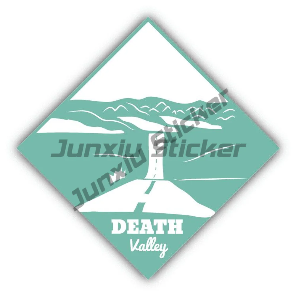 

Death Valley Sticker National Park Travel Usa Cartoon Decal For Car Laptop Trolley Case Motorcycle Helmet Wall Suv Bumper Voitur