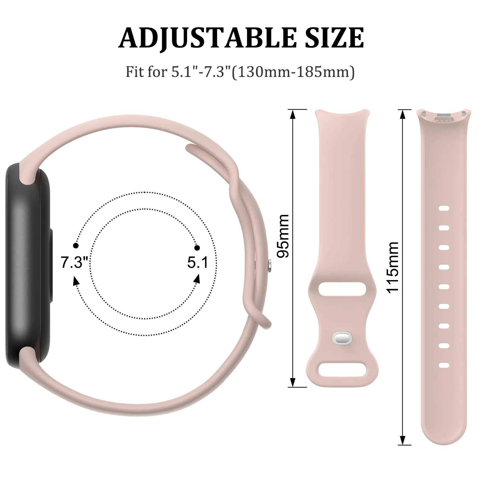 Силиконовый ремешок для Xiaomi Mi Band 8 9, спортивный резиновый браслет NFC для Xiaomi Smart Band 8 9, браслет Correa, аксессуары