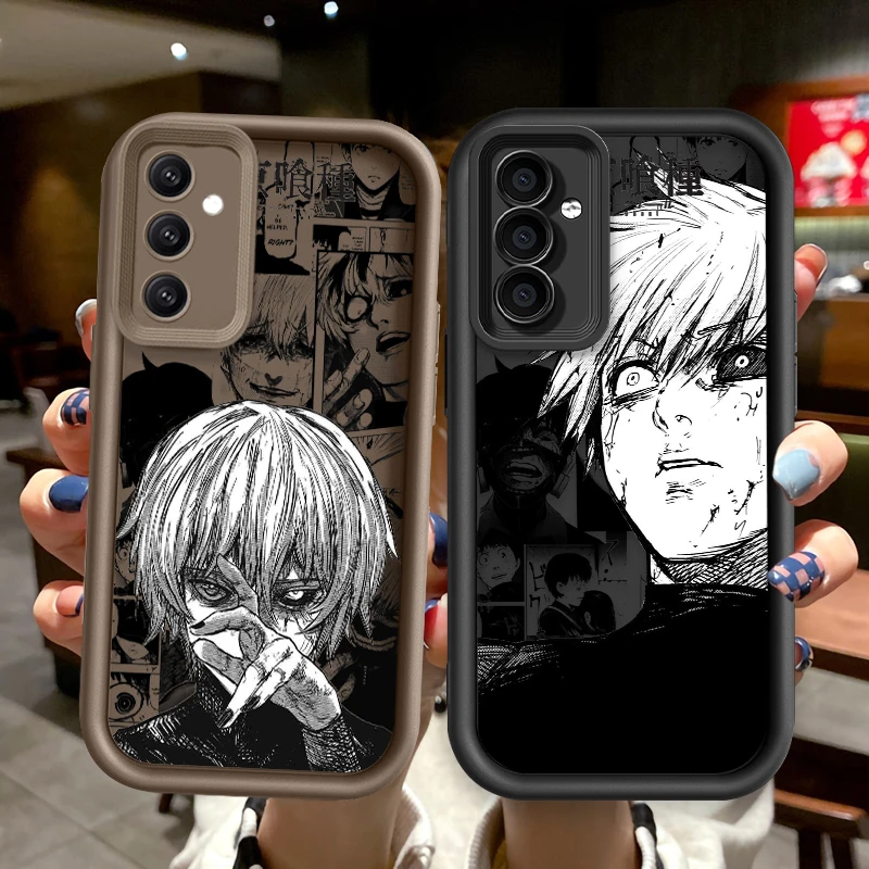 Anime Tokyo Ghoul For Samsung Galaxy S24 S23 S22 S21 S20 Ultra Plus FE A52 A53 A54 A71 Eye Ladder Phone Case