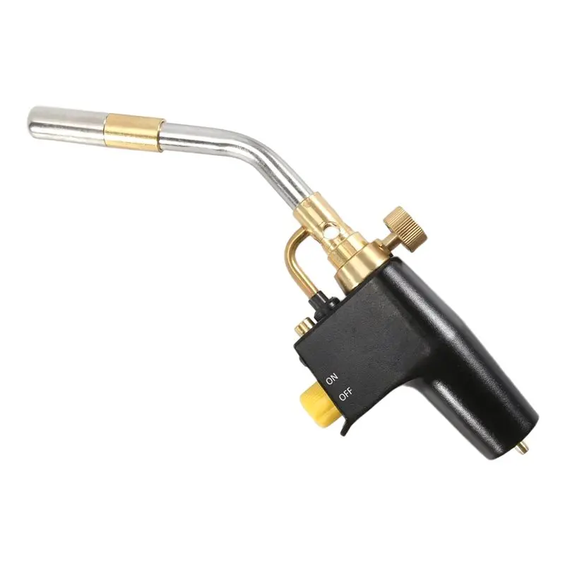 [HOT!A34R】 High Intensity Soldering Torch Head,Portable Trigger Start MAPP Torch Head,Welding Torch For MAP Pro MAPP Propane Tan