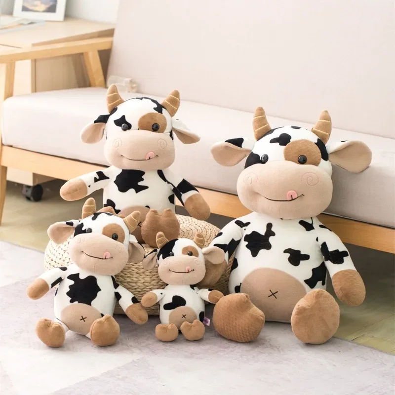 25 cm carino mucca peluche bambola di pezza per la fidanzata giocattolo per bambini regalo peluche cuscino peluche animale bambola Patong