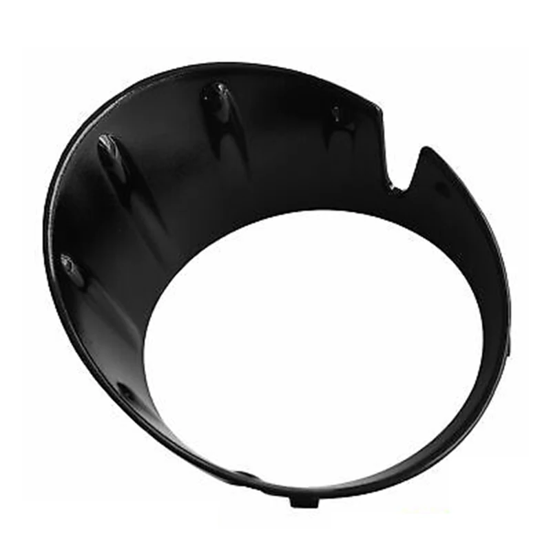 Black Front Fog Light Lamp Cover Trim Left and Right For Mini Cooper 2011-2015 51117248791 51117248792