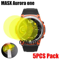 5PCS Pack For MASX Aurora one Smart watch Screen Protector Soft Film Ultra Thin Cover HD TPU Scratch Resistant