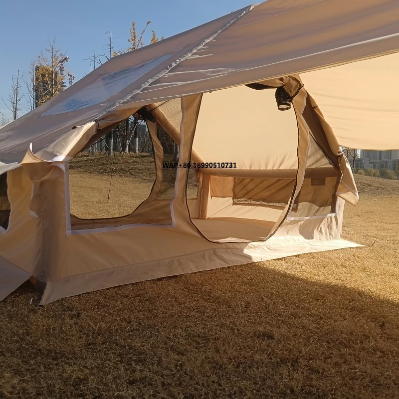

Outdoor Portable Inflatable Air Tent New Waterproof Oxford Cloth Excellent for Camping