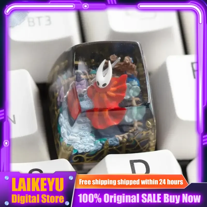 

Hollow Knight Wasp Female Theme keycaps mechanical keyboard SA height PC gaming keyboards Accessorie gift collection keycaps