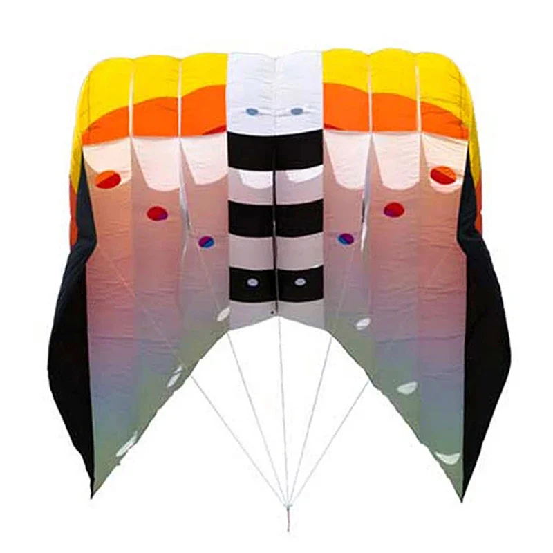 Free shipping Pilot lifter kite 12㎡ large single line parafoil kite line laundry soft inflatable toys professional kite kitesurf