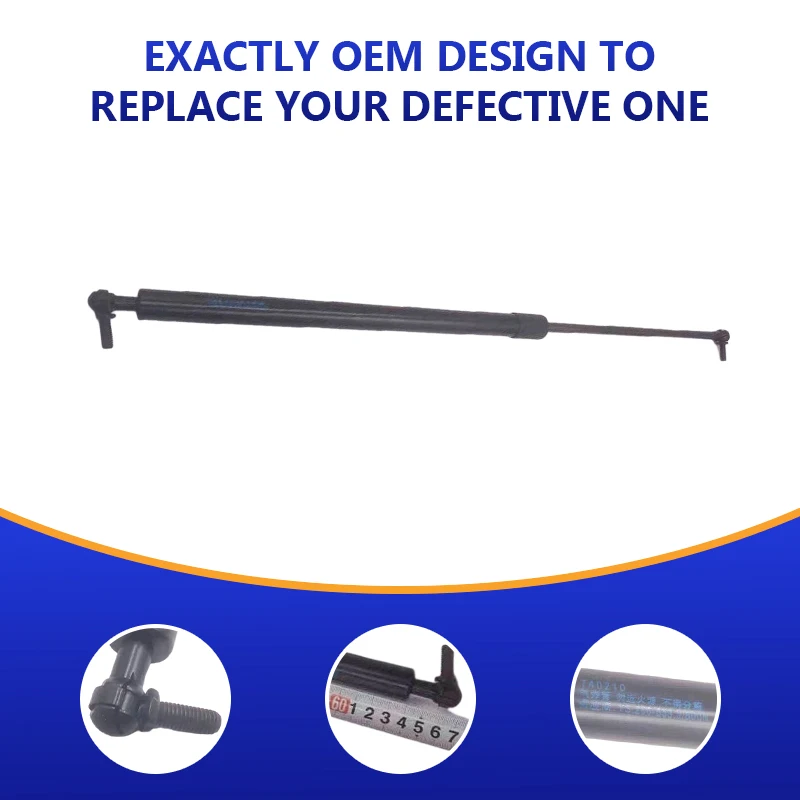 NEW HNROCK Cab Gas Spring 670mm for 1204/1304/1404 Tractor Hood, Dongfanghong YTO Spare Parts