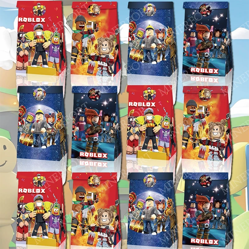 ROBLOX Paper Bag Round Sticker - đánh giá và giá Gaming Accessories Roblox