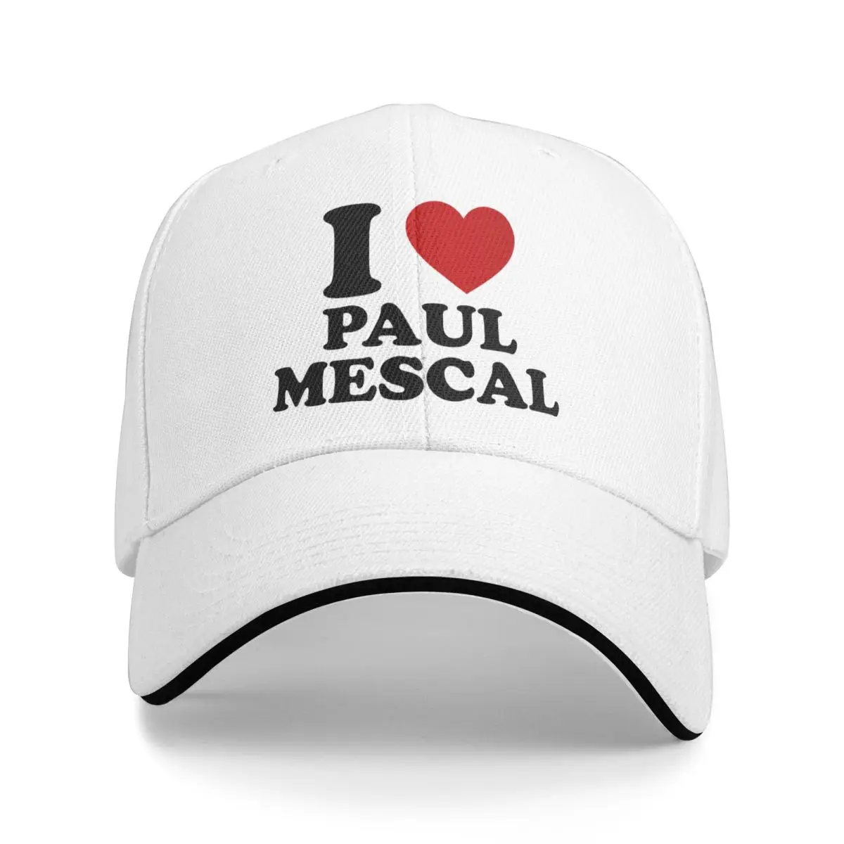 Baseball Caps I Love Paul Mescal Graphic Men Women Sport Summer Hats