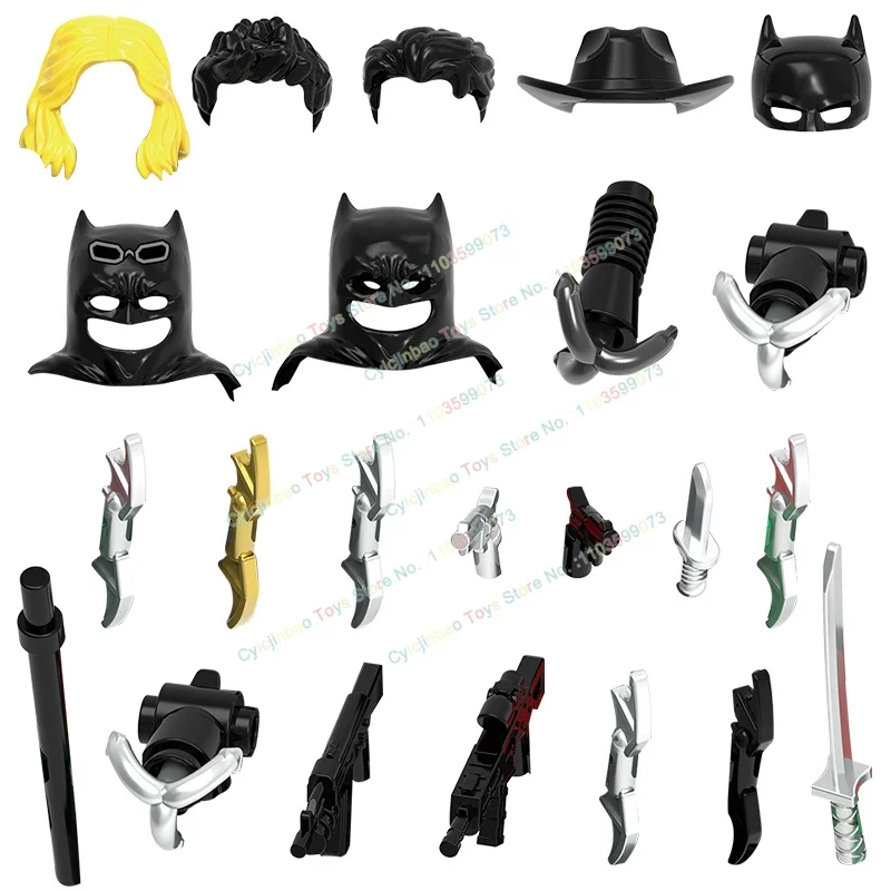 G0189 G0190 Bloques de Construcción de Películas y Series de TV, Divertido Juguete de Escritorio para Niños, Accesorios de Figuras de Acción, Ladrillos, Muñecos, Juguetes para Niños, Regalos