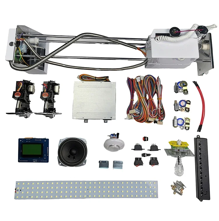 

Coin Operated Pink Claw Machine Parts Crane Gift Prize Winning Vending Mini Claw Arcade Machine Kit