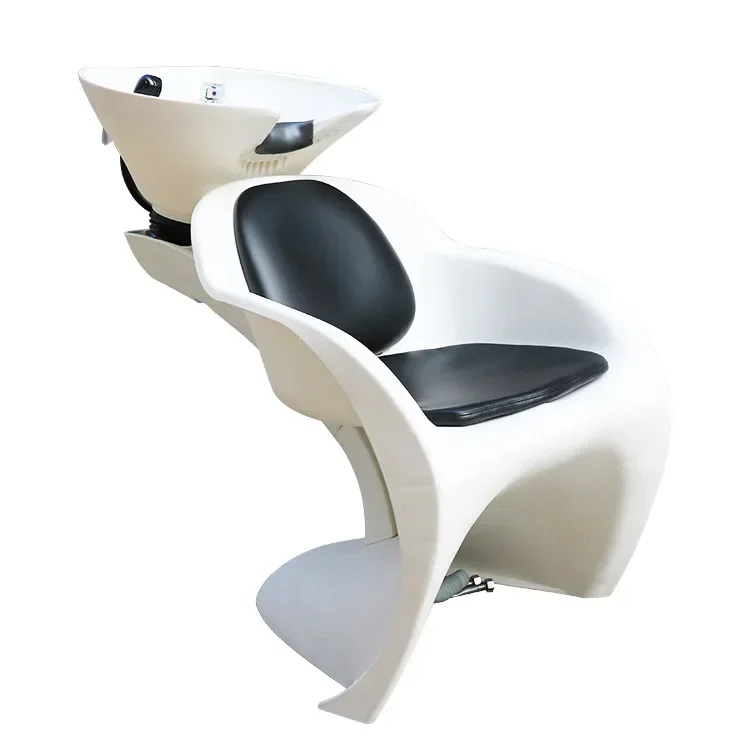 Reclining Shampoo Chair Shampoo Basin Adjustable Easy Barber Chair Simple and Stylish Chair