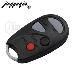 jingyuqin 4 Buttons Remote Car Key Shell Case For Nissan Sunny Infiniti Sentra Maxima i30 G20 Fob Repacement