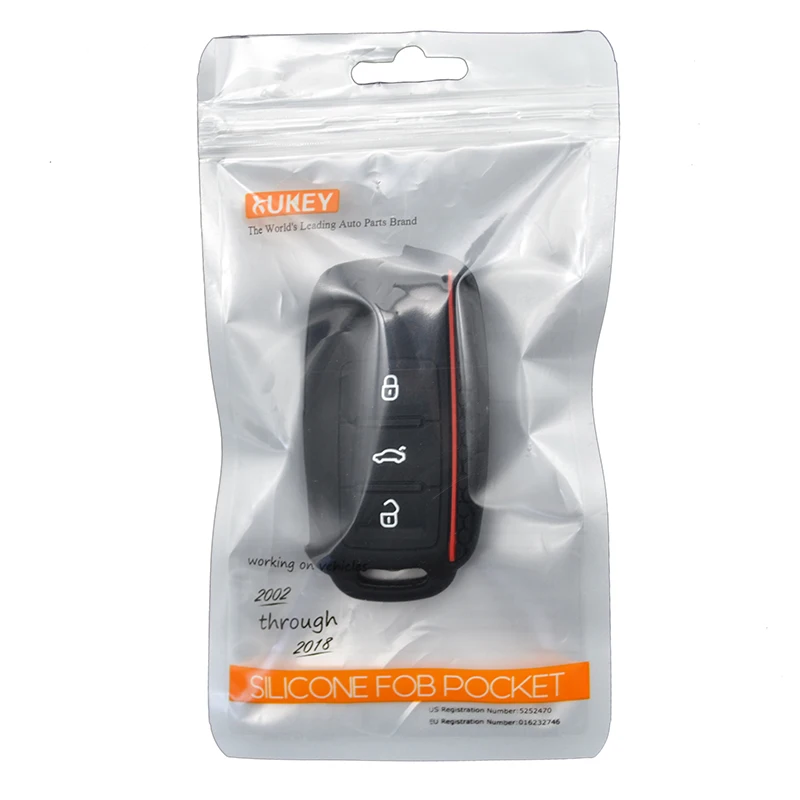 Silicone Remote Key Case For SKODA Fabia Octavia Superb For Seat Leon Toledo Altea Ibiza Fob Shell Cover Skin 3 Button