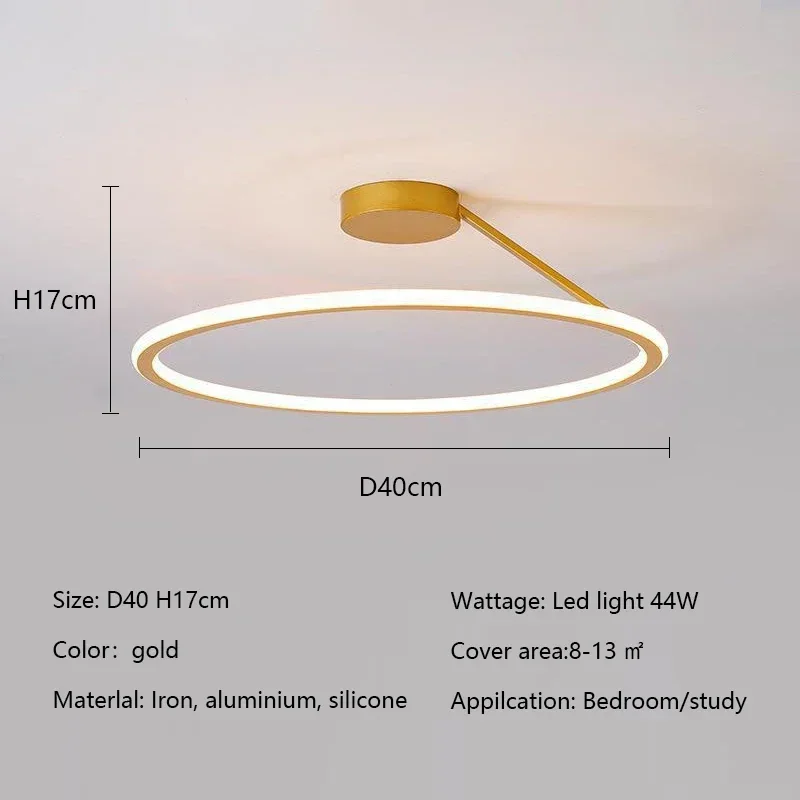 Moderne eenvoudige cirkel led-kroonluchter voor woonkamer eetkamer keuken voedsel tafels slaapkamer hanglampen home decor lichtarmatuur