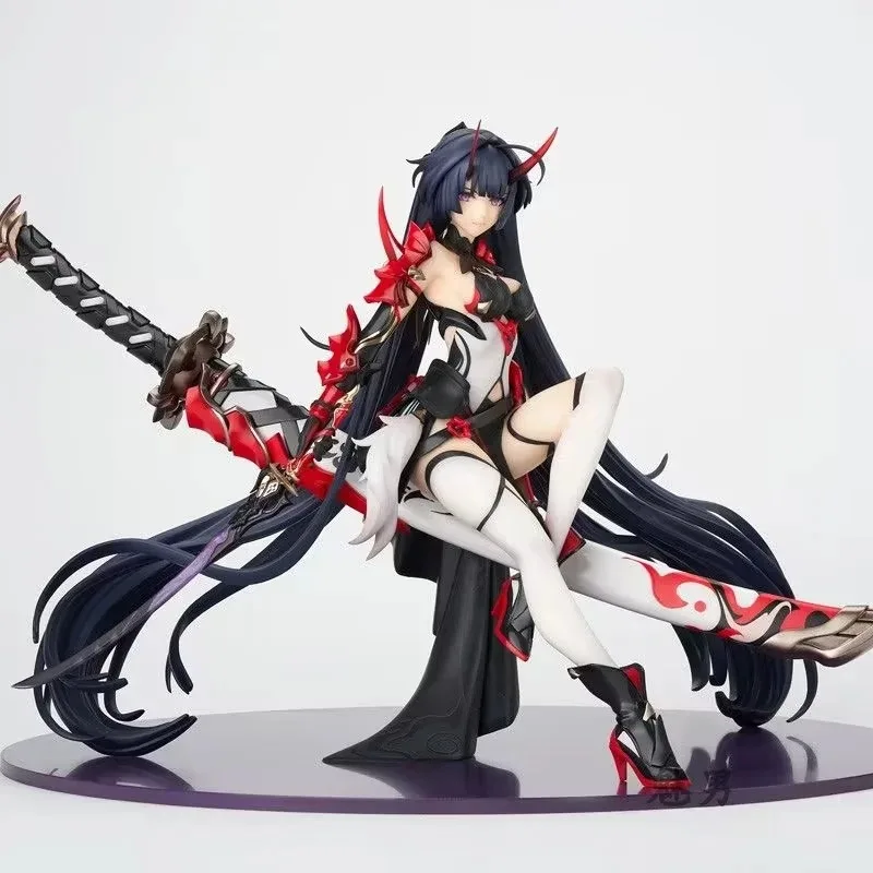 Honkai Impact 3rd Raiden Mei Figure, Herrscher of Thunder Lament of the Fallen Anime Statue, Desktop Collectible Figurine Gift