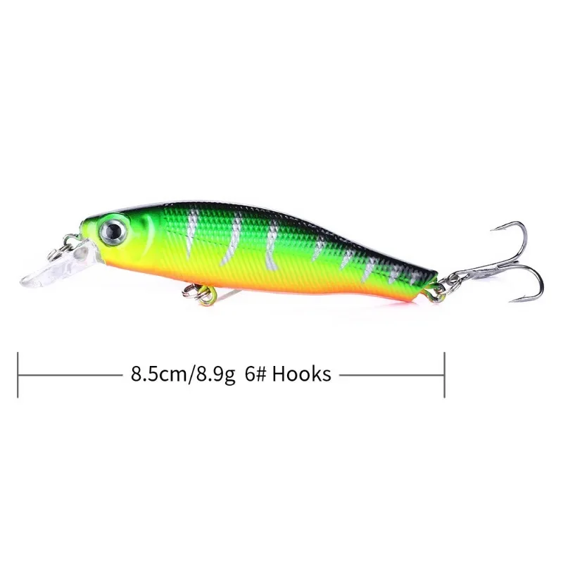 Cebo Micro biónico Luya, 8,5 CM/8,9G, cebo para pesca en el mar, suministros de equipo de pesca disponibles en todas las aguas