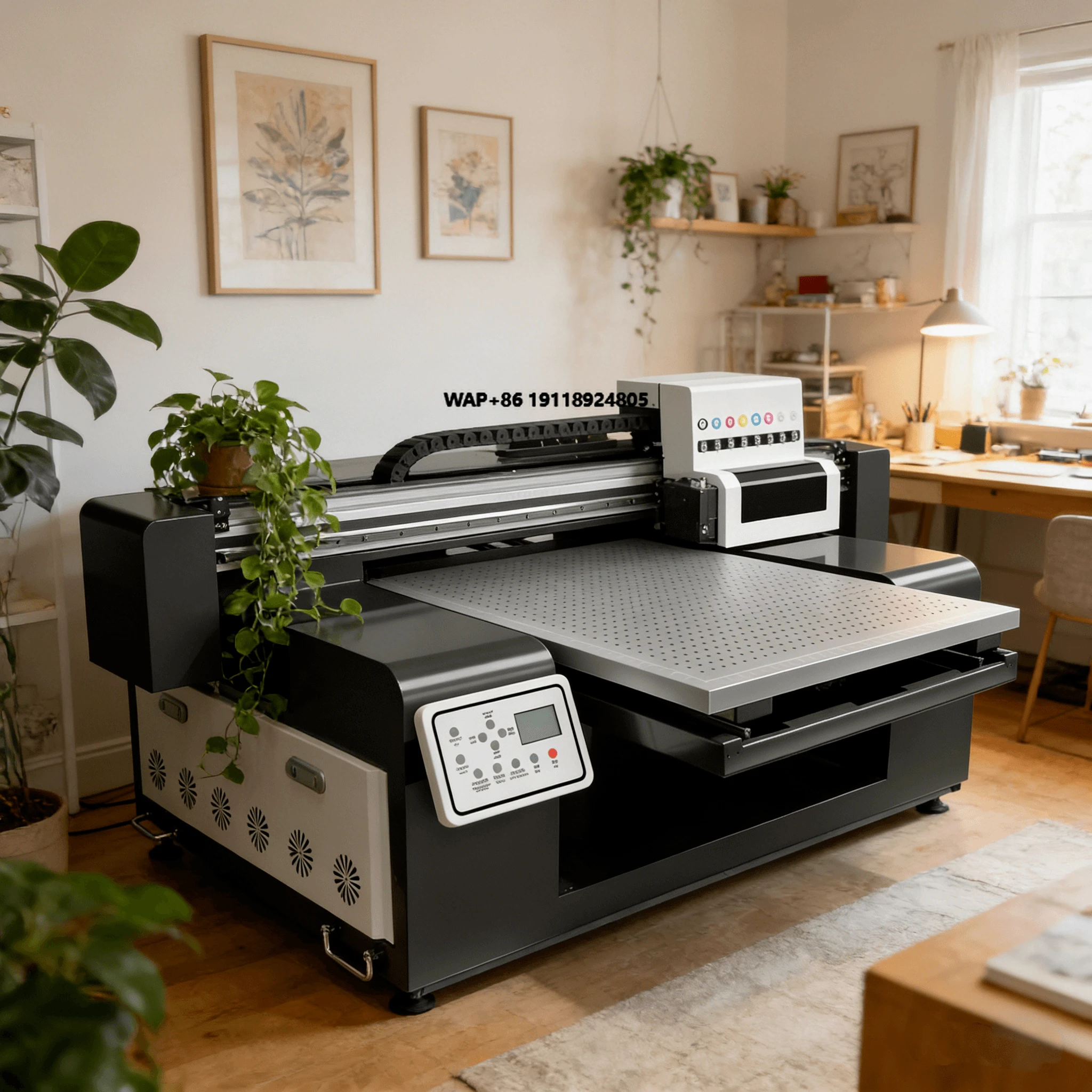 6090 UV Inkjet Printer DX7 Small Multifunctional Xp600 Flatbed Printing Machine for Phone Case iPad Cover Keychain