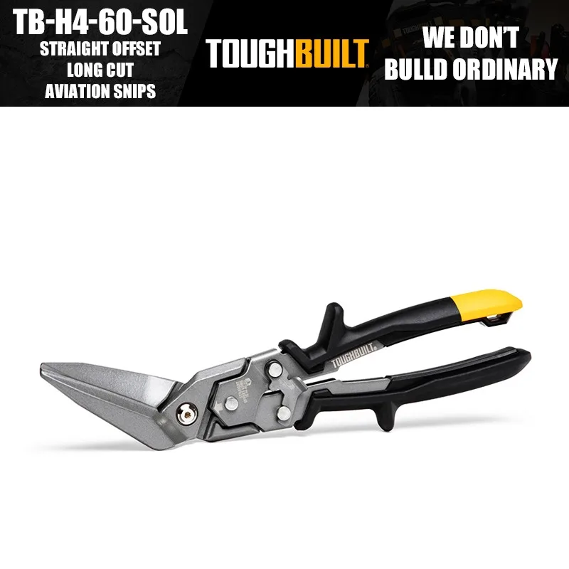 ToughBuilt TB-H4-60-R/TB-H4-60-L/TB-H4-60-SL/TB-H4-60-SOL Cut Aviation Snips Hand Tools Accessories