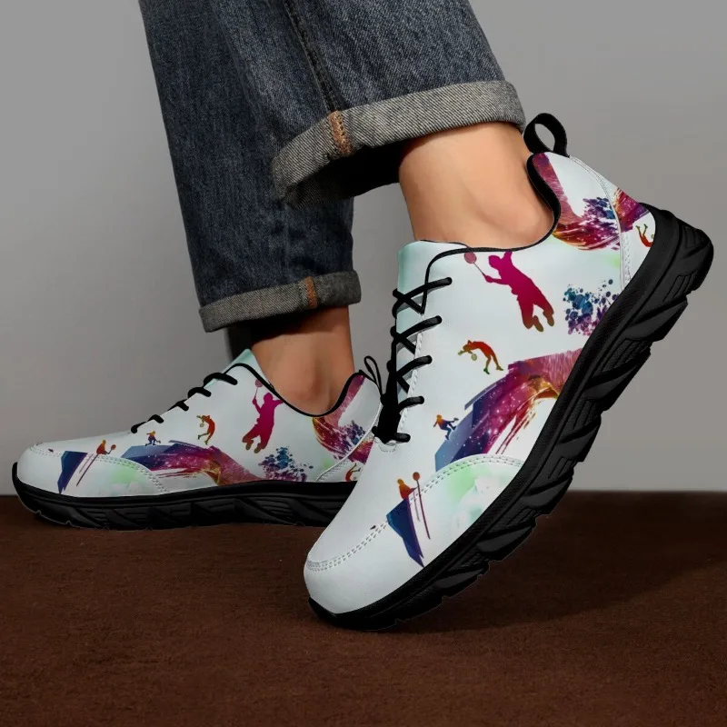 أحذية رجالية عصرية لعيد الميلاد أحذية رياضية كاجوال أحذية رجالي للجري أحذية تدريب للمشي في الهواء الطلق أحذية رياضية مسطحة للرجال