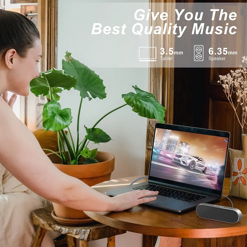 TRS صوت ستيريو ، مهايئ سماعة رأس ، جيتار مناسب ، بيانو ، مضخم صوت ، من أجل من من من من من من من من إلى من من من من ومن ومن ومن ومن ومن أجل