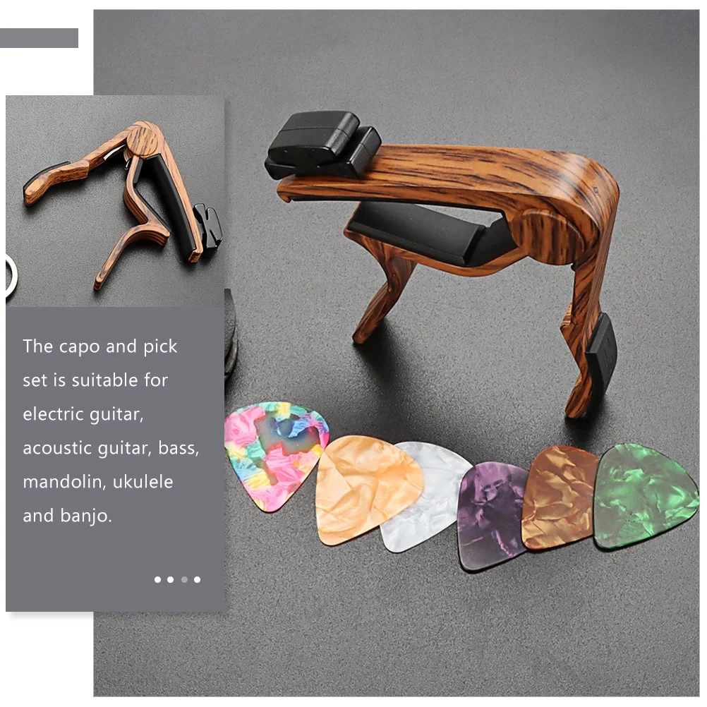 

Adjustment Clip Pick Set Guitar Thumb Picks Classical for & Gear Accessories Ukulele Abs