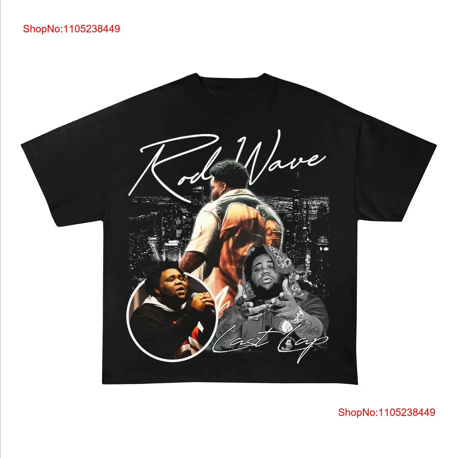 Rod Wave T Shirt Last Lap ConcerT Merch vintage Washed designer clothes Stretched streetwear graphic Slightly fashion homme