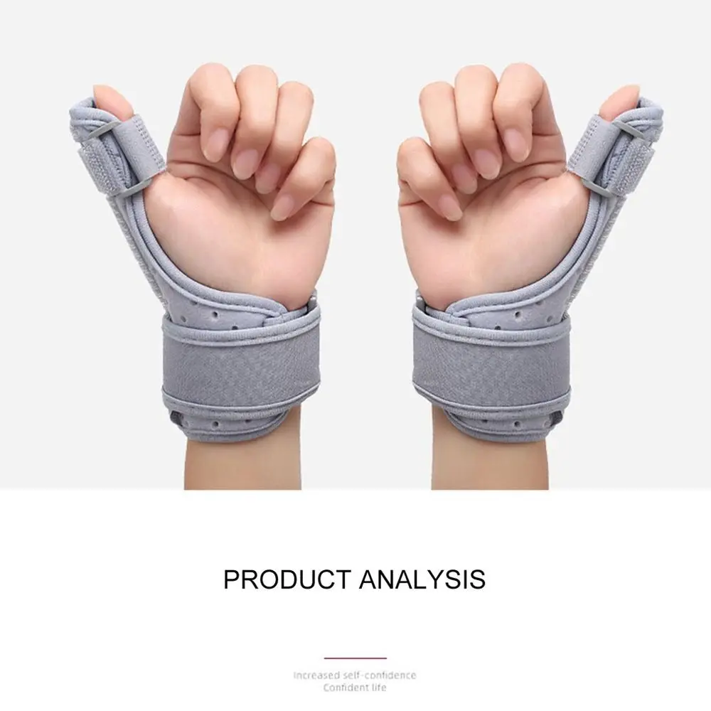 Hand Fracture Recovery Wrist Sprained Strap Thumb Splint Fingers Protective Holder Thumbs Support Wrist Finger Brace Guard