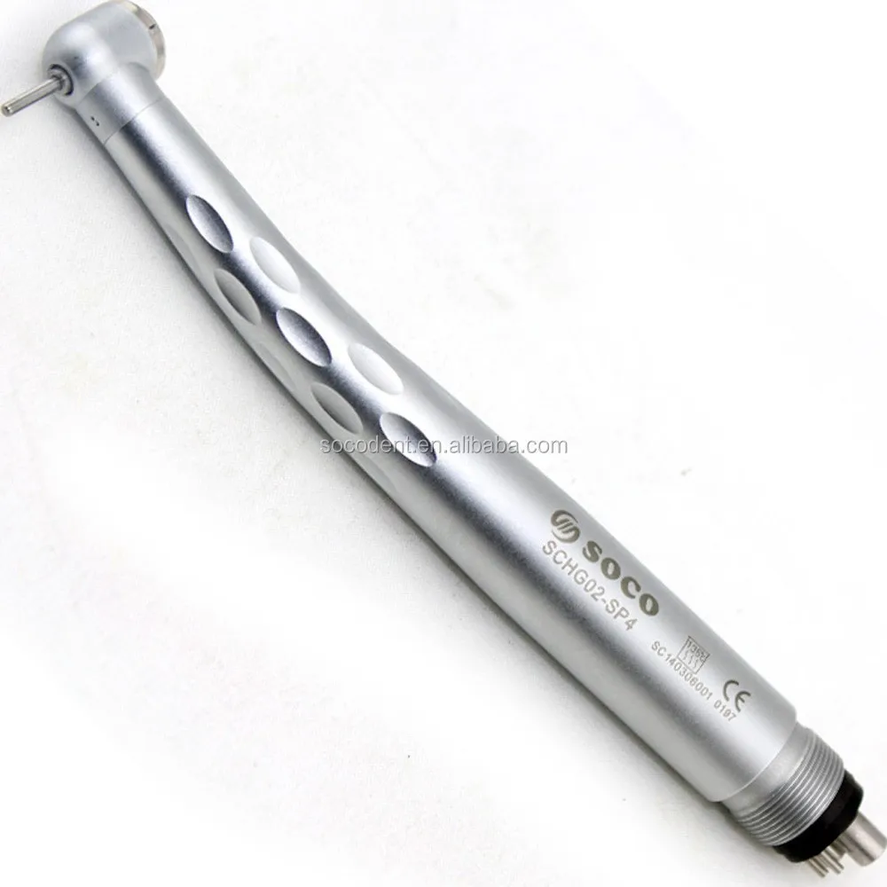 

SOCO high quality 3 water spray good cooling systems Anti retraction Dent al high speed push handpiece