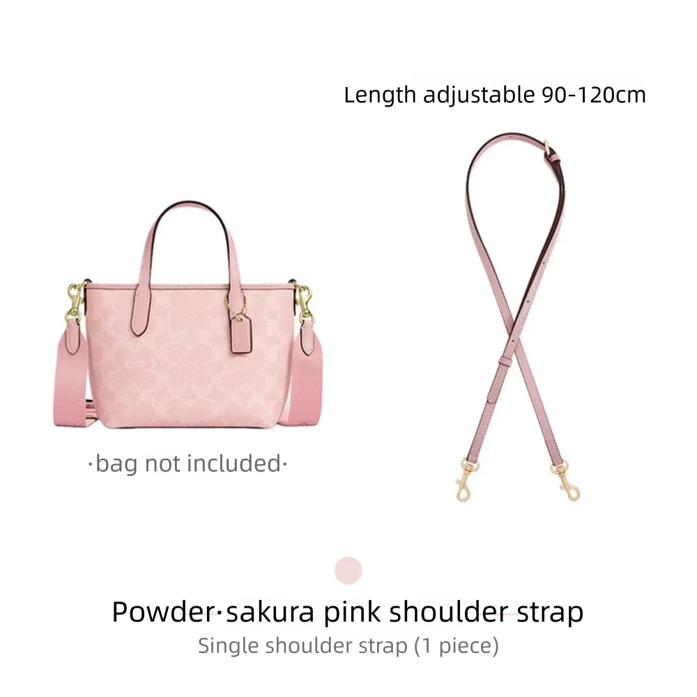 

Ремешок для сумки HOLIN, розовый, кожаный, регулируемый, для сумок через плечо, замена для City 15, сумок-тоут, сумок-бочонков, белый