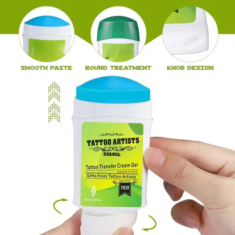 1/2Pcs Transfer Gelatin Tattoo Transfer Paste, Tattoo Assistance Products, Transfer Soap, Tattoo Equipment