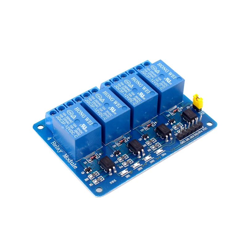 DC 5V 12V 24V 1 2 4 6 8 Channel Relay Module Board Shield with Optocoupler / High and Low Level Trigger for Arduino Raspberry