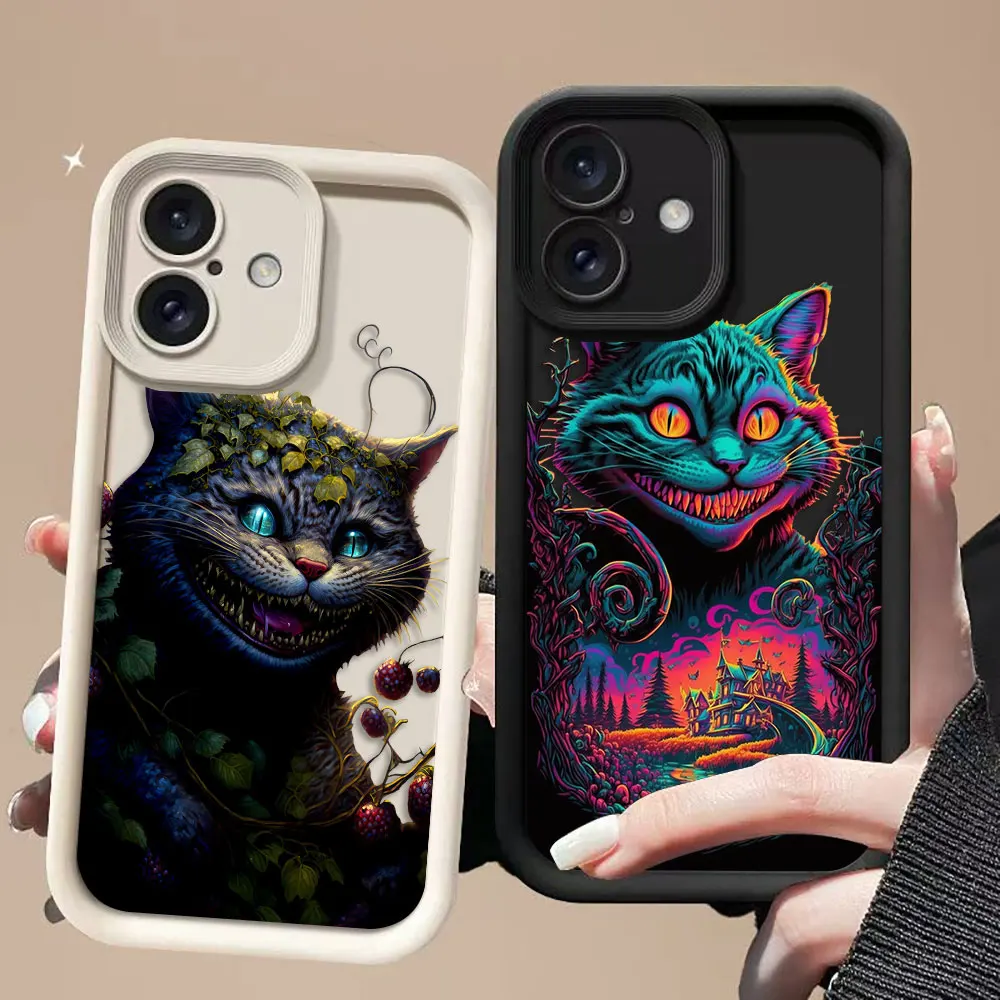 

Disney Cat Cheshire Alice Cover Phone Case For HONOR 8X 9X X7 X9 Y7A 10I 20 50 SE 70 90 200 300 400 MAGIC 5 6 7 LITE PRO Y9 Case