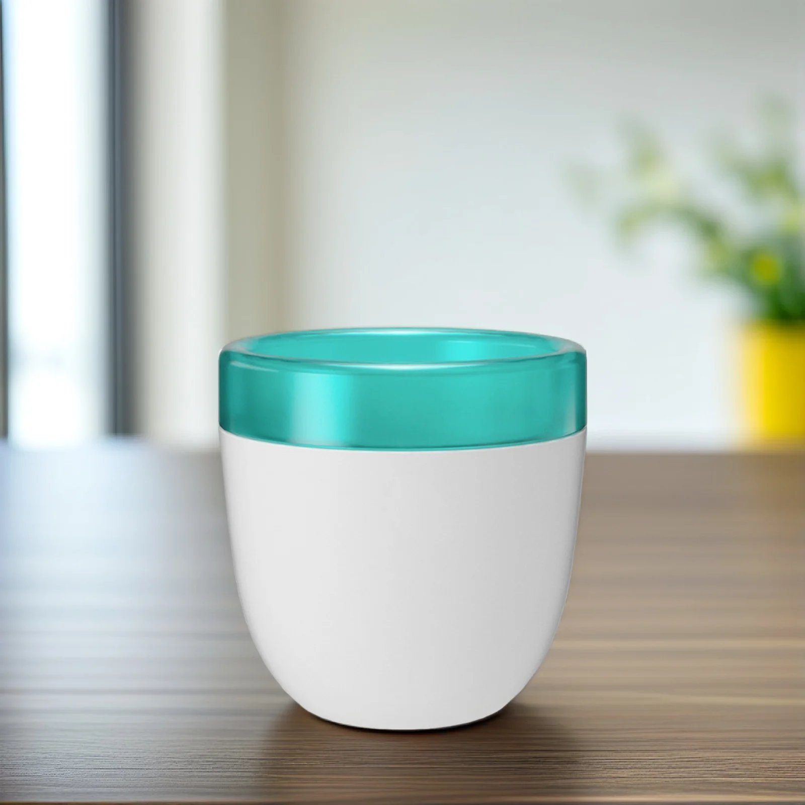 

Automatic Watering Pot Self-Watering Flower Basin Thickened Double Layer Design For Indoor Plants White Absorbent Planter Pot No