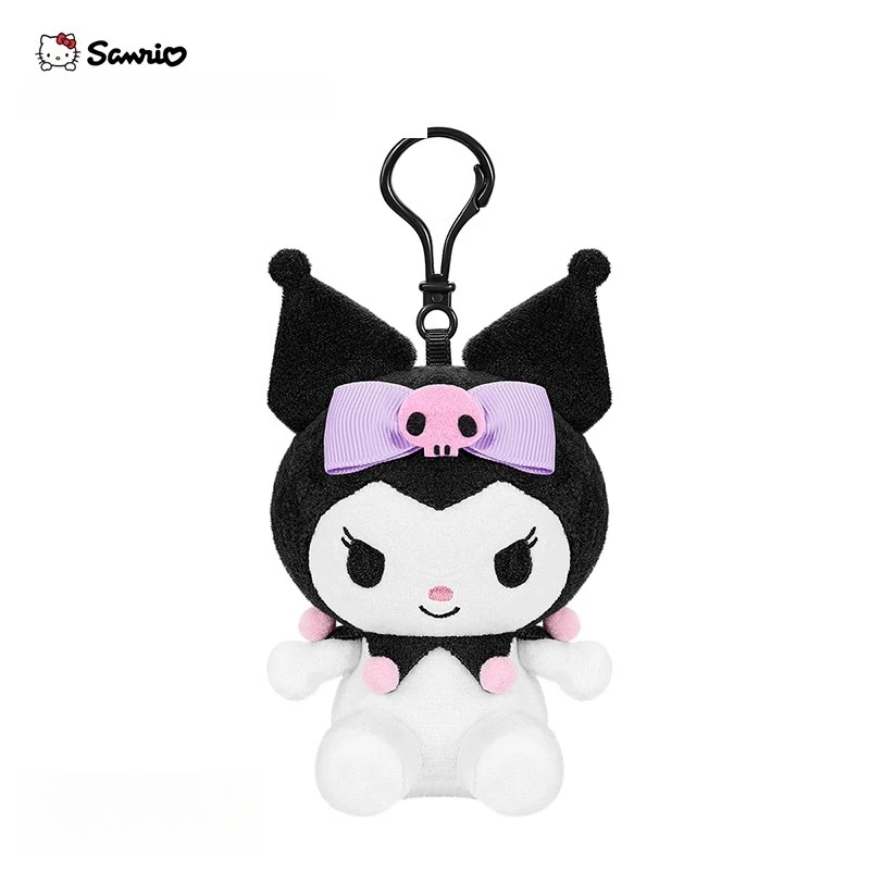 New Sanrio Hello Kitty Plush Toys Keychain Anime Children Stuffed Toy Kitty Plushie Doll Bags Keyring Kawaii Girl Birthday Gifts
