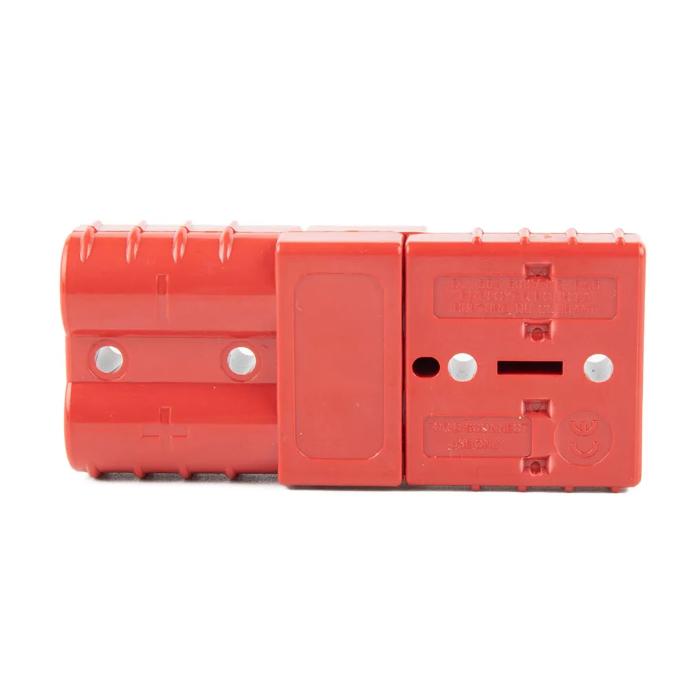 For 50A and 120A 600V Rated Battery Cable Connectors in Pair for Renewable Energy Inverters with UL94 V0 Fire Rated Housing