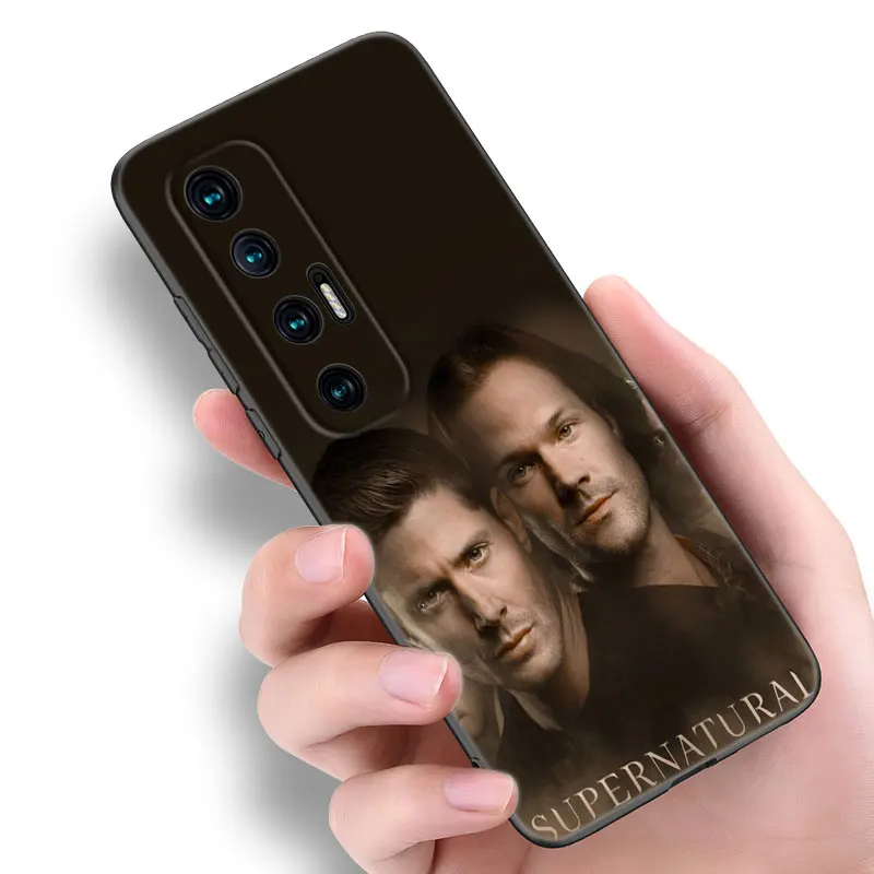 Supernatural Black Silicone Phone Case For Xiaomi Mi 9 SE 8 10 10T 11 12 13 Lite 9T 11T 12S 12T 13T 14 Pro 5G NE 11i 12X