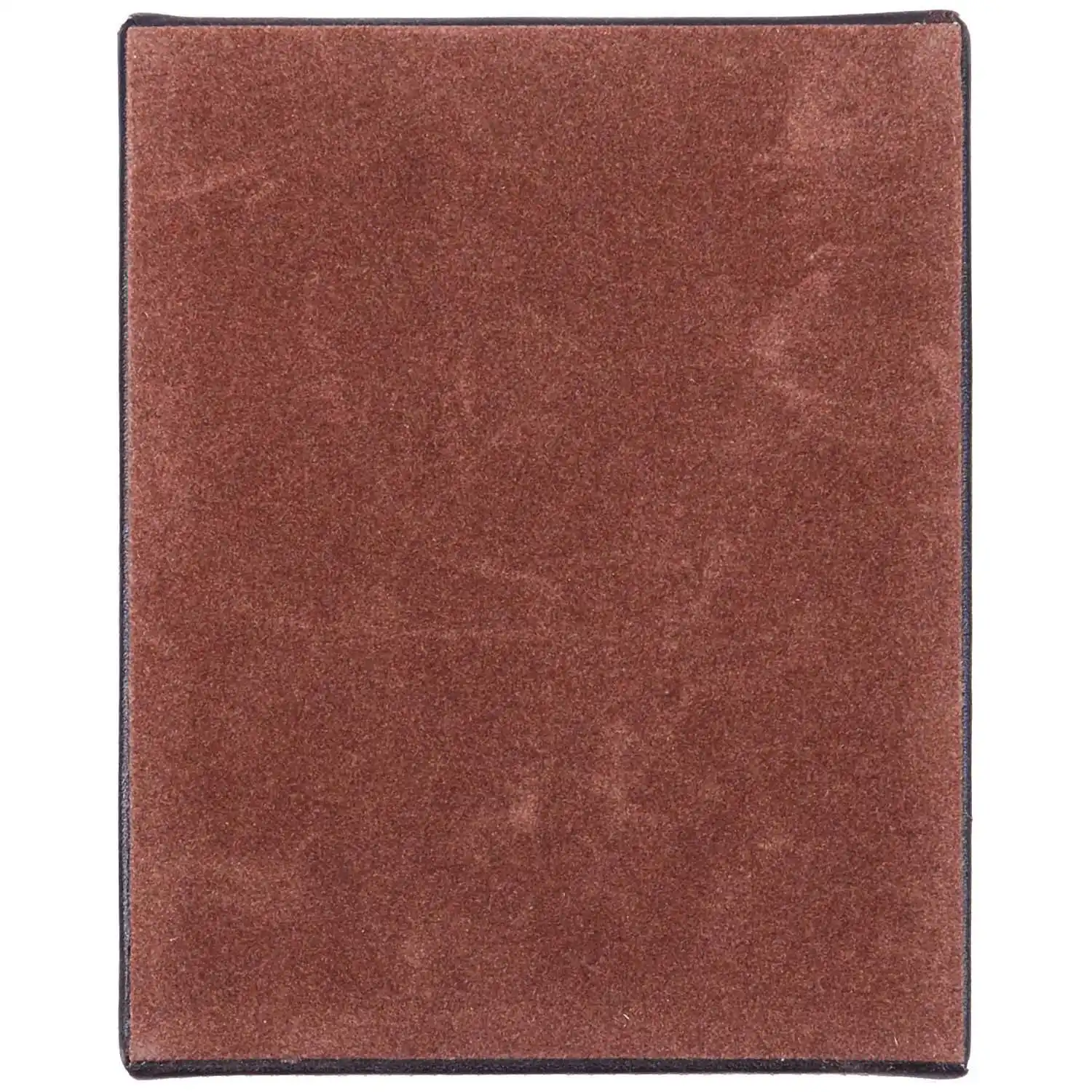 1pcs Leather Remote control CD organizer phone desktop Storage Box(Brown)