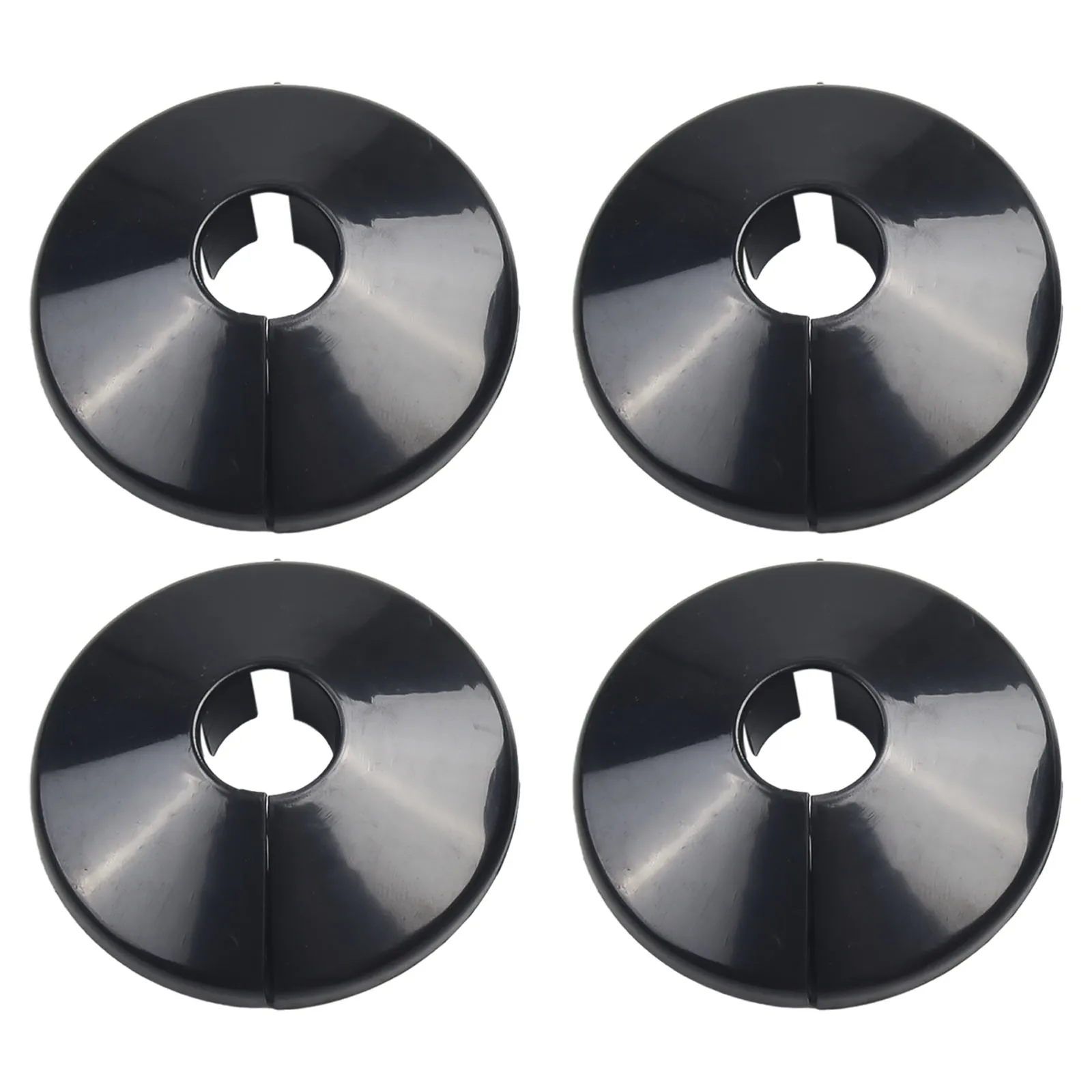 

8Pcs/Set Pipes Radiator Pipe Covers Sleeve 15mm Collars Cut Bathroom Chrome Pipe Cover Tubes Home Improvement Plumbing Fixture