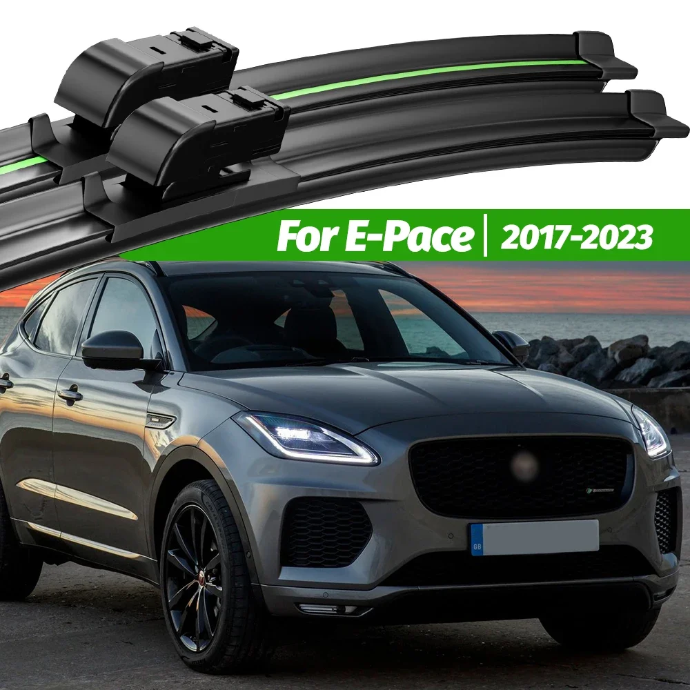 

For Jaguar E-Pace E Pace X540 2017-2023 2pcs Front Windshield Wiper Blades 2019 2020 2021 2022 Windscreen Window Accessories