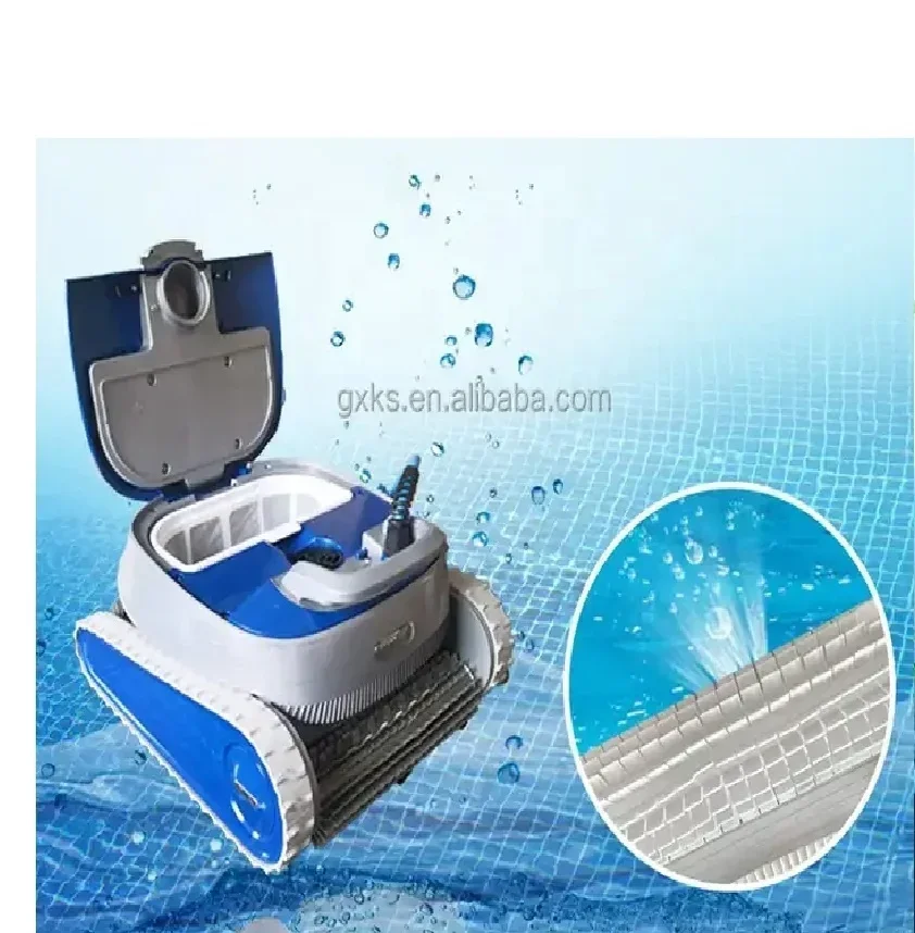 Affordable Smart Robotic Pool Cleaner Automatic Swimming Pool Vacuum Rechargeable Battery Underwater