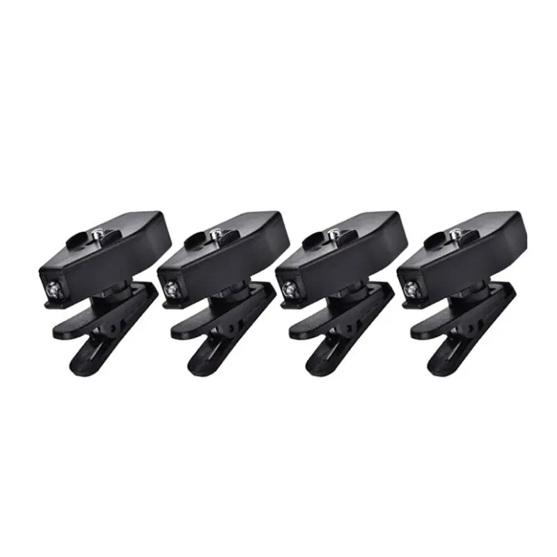 ABAE-Eyeglass Flashlight Clip LED Light Clip On Eye Glasses Light 4 Pcs Eyeglass Reading Light