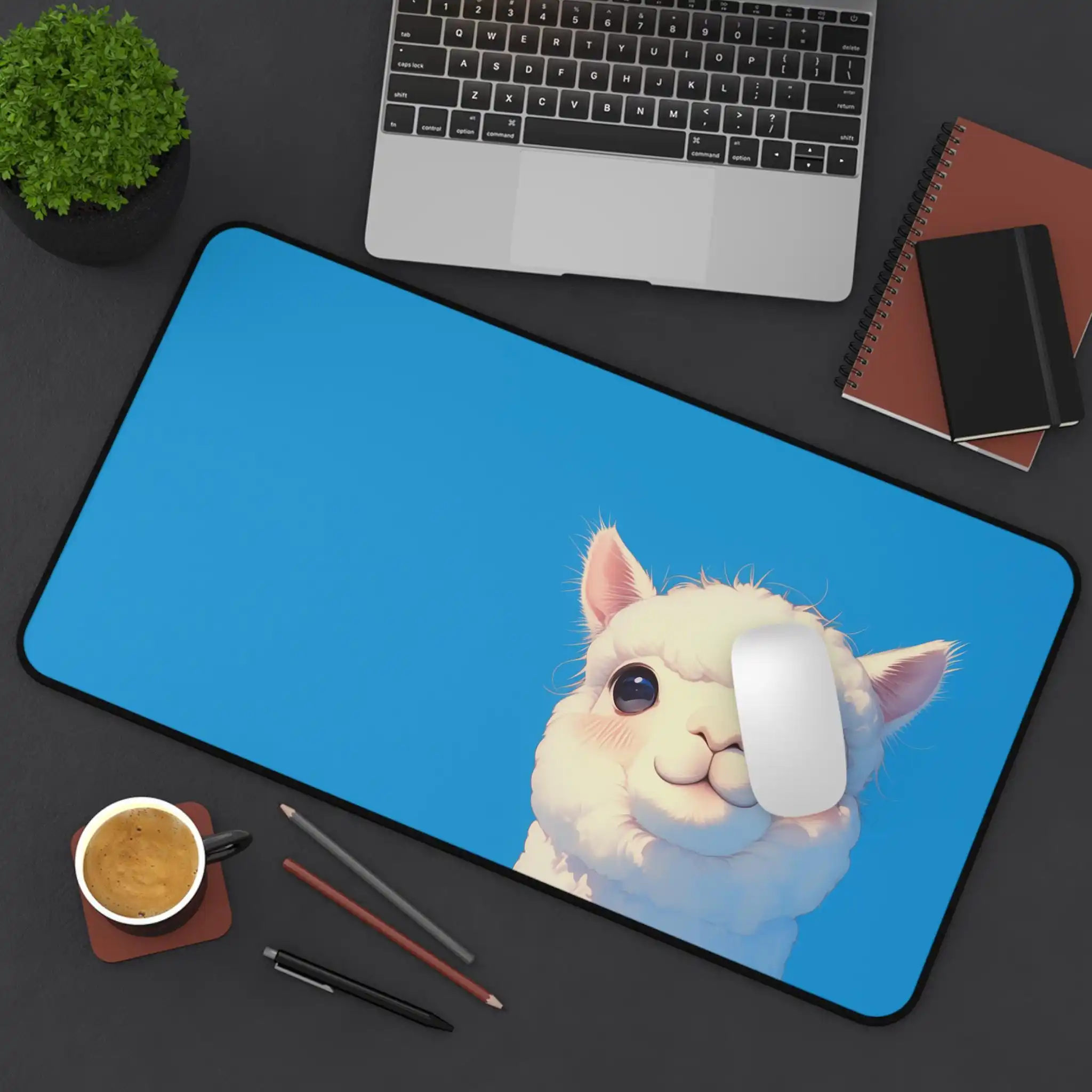 

Alpaca Mouse Pad, Non-slip and Waterproof Gaming Mouse Pad, Office and Gaming Desk Decorative Mat, A Perfect Gift for Friends.