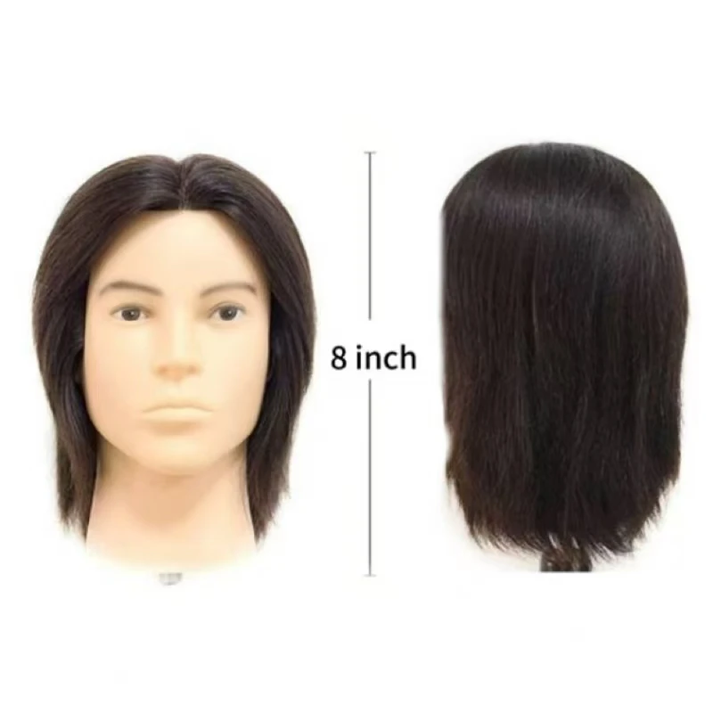 natural-black-100-human-hair-male-mannequin-head-with-clamp-stand-8-inch-for-men's-hairdressing-training