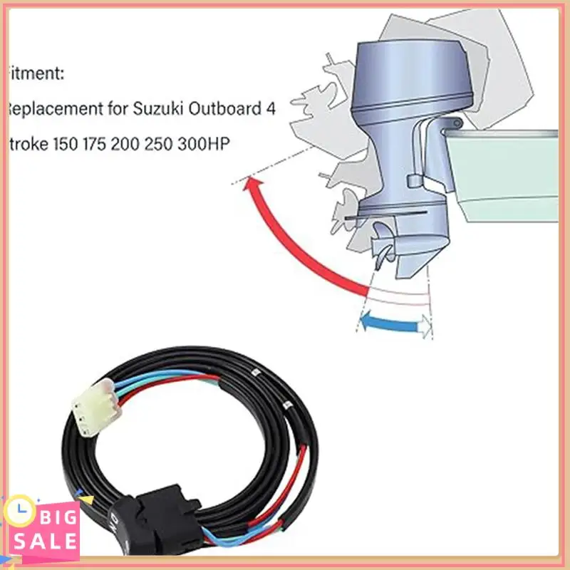 Better-Trim Tilt Switch Assy 37850-98J00 3785098J00 For Suzuki 4 Stroke 150 175 200 250 300HP Outboard Remote Control Box